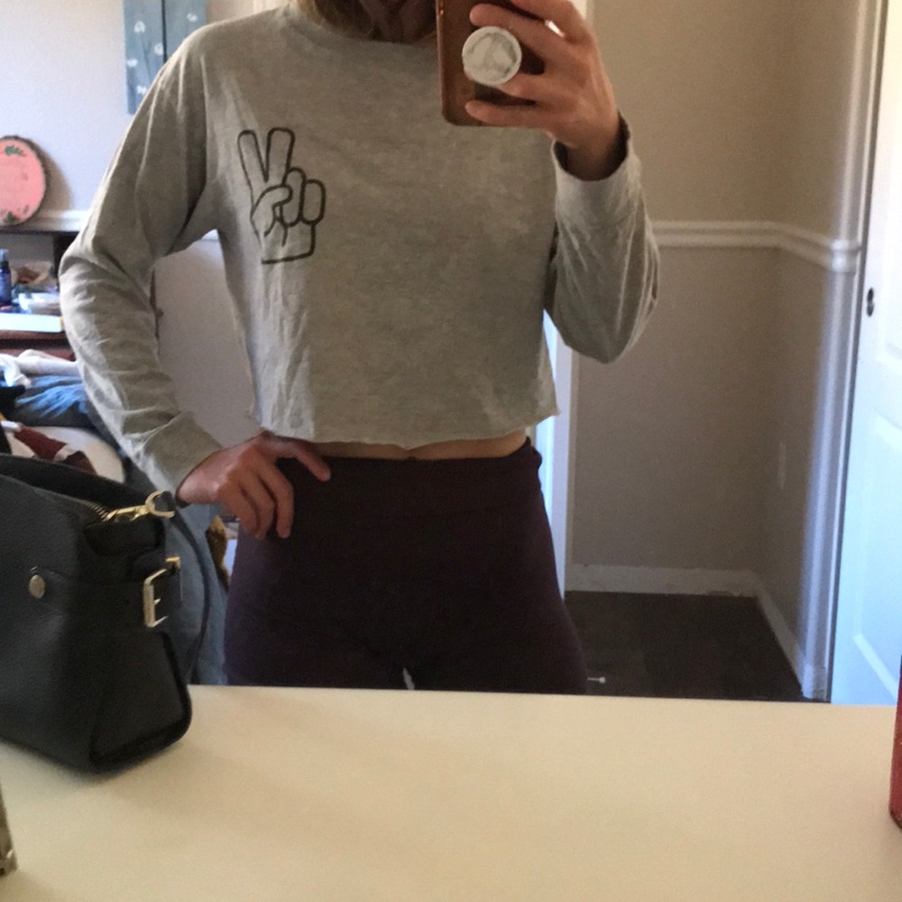 Cropped USC top!